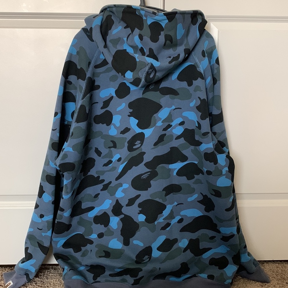 Mens BAPE full zip hoodie - Picture 5 of 5